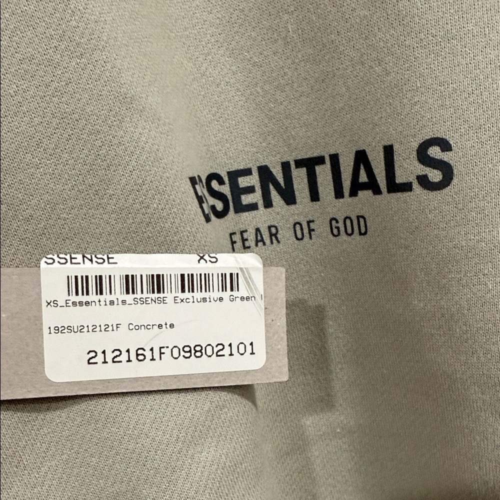 Essentials Light Gray High-Collar Sweatshirt - image 2